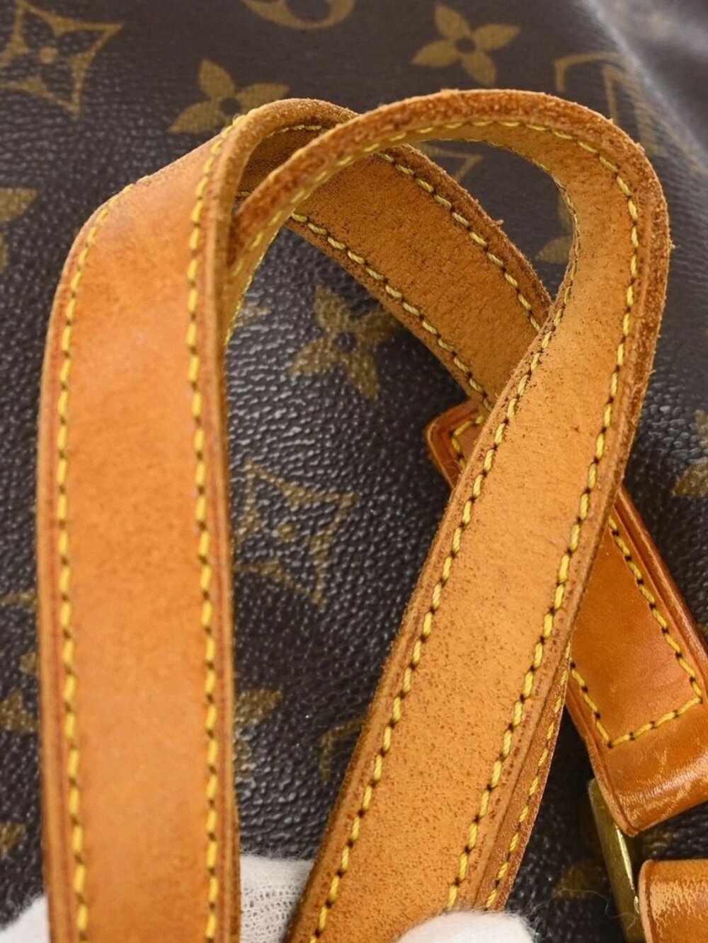 LOUIS VUITTON CABAS MEZZO HAND TOTE BAG MONOGRAM M51151 TH1001 YQ07494 - Picture 10 of 16